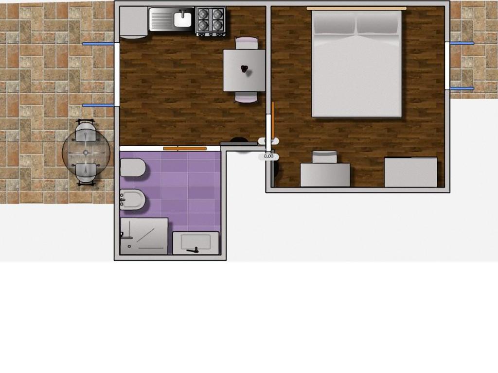 טאורמינה Residence Villa Il Glicine חדר תמונה